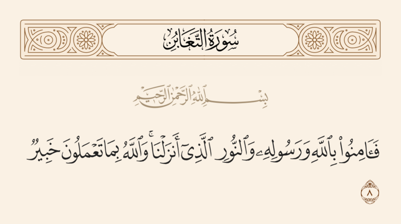 File:آیه ۸ سوره تغابن.png